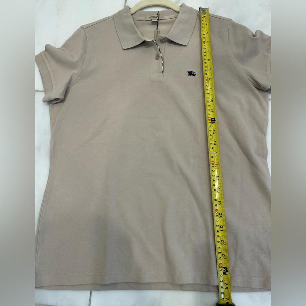 ☀️HOST PICK☀️Burberry golf Beige Polo Shirt NWT - Picture 6 of 6